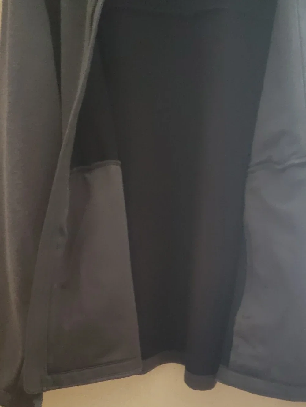 The North Face Men's Dark Charcoal Gray Full-Zip Windwall Jacket Size XL